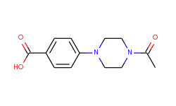 Benzoic acid, 4-(4-acetyl-1-piperazinyl)-