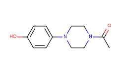 Piperazine, 1-acetyl-4-(4-hydroxyphenyl)-