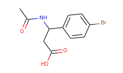 3-acetylamino-3-(4-bromo-phenyl)-propionic acid