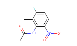 n-(3-fluoro-2-methyl-6-nitrophenyl)acetamide