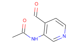 n-(4-formylpyridin-3-yl)acetamide
