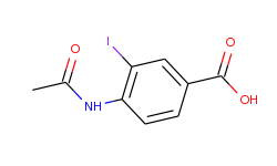 4-acetamido-3-iodobenzoic acid