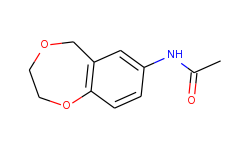 n-(2,3-dihydro-5h-1,4-benzodioxepin-7-yl)acetamide