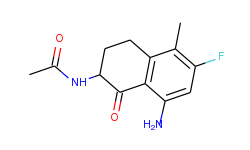 n-(8-amino-6-fluoro-5-methyl-1-oxo-1,2,3,4-tetrahydro-naphthalen-2-yl)-acetamide