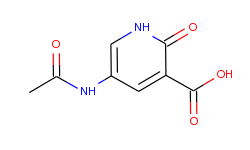3-Pyridinecarboxylicacid, 5-(acetylamino)-1,2-dihydro-2-oxo-