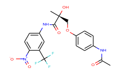 (R)-3-(4-acetamidophenoxy)-2-hydroxy-2-methyl-N-(4-nitro-3-(trifluoromethyl)phenyl)propanamide