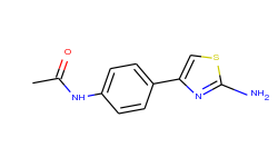 Acetamide, N-[4-(2-amino-4-thiazolyl)phenyl]-