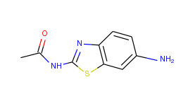 Acetamide, N-(6-amino-2-benzothiazolyl)-