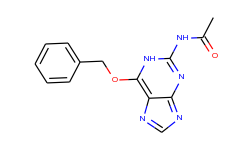 Acetamide, N-[6-(phenylmethoxy)-1H-purin-2-yl]-