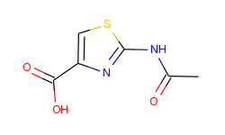 4-Thiazolecarboxylic acid, 2-(acetylamino)-