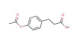 beta-(4-acetoxyphenyl)propionic acid