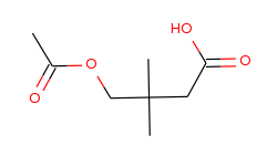 Butanoic acid, 4-(acetyloxy)-3,3-dimethyl-
