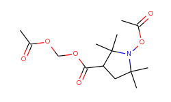 1-Acetoxy-3-(acetoxymethoxy)carbonyl-2,2,5,5-tetramethylpyrrolidine