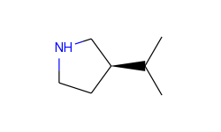 Pyrrolidine, 3-(1-methylethyl)-, (3R)-