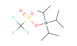 Methanesulfonic acid, trifluoro-, tris(1-methylethyl)silyl ester