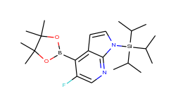 5-fluoro-4-(4,4,5,5-tetramethyl-1,3,2-dioxaborolan-2-yl)-1-(triisopropylsilyl)-1h-pyrrolo[2,3-b]pyri