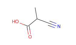 Propanoic acid, 2-cyano-