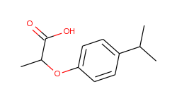 Propanoic acid, 2-[4-(1-methylethyl)phenoxy]-