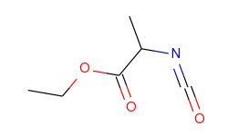 Propanoic acid, 2-isocyanato-, ethyl ester