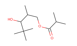 Propanoic acid, 2-methyl-, 3-hydroxy-2,4,4-trimethylpentyl ester