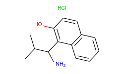 1-(1-Amino-2-methyl-propyl)naphthalen-2-ol hydrochloride