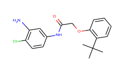 n-(3-amino-4-chlorophenyl)-2-[2-(tert-butyl)-phenoxy]acetamide