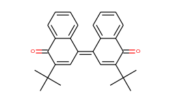 1(4h)-naphthalenone,2-(1,1-dimethylethyl)-4-[3-(1,1-dimethylethyl)-4-oxo-1(4h)-naphthalenylidene]-