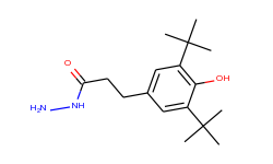 3-[3,5-di(tert-butyl)-4-hydroxyphenyl] propanohydrazide