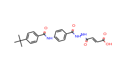(e)-4-[2-(4-{[4-(tert-butyl)benzoyl]amino}benzoyl) hydrazino]-4-oxo-2-butenoic acid