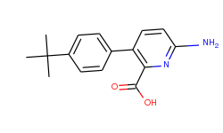6-amino-3-(4-t-butylphenyl)picolinic acid