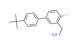[4-(tert-butyl)-4-fluoro[1,1-biphenyl]-3-yl]-methanamine