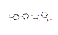 3-[[2-[[4'-(1,1-Dimethylethyl)[1,1'-biphenyl]-4-yl]oxy]acetyl]amino]-benzoic acid