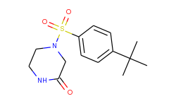 4-(4-tert-butylphenylsulfonyl)piperazin-2-one