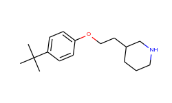 3-{2-[4-(tert-butyl)phenoxy]ethyl}piperidine