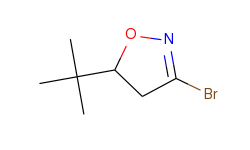 3-bromo-5-tert-butyl-4,5-dihydroisoxazole