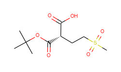 (s)-2-(tert-butoxycarbonyl)-4-(methylsulfonyl)butanoic acid