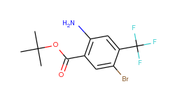 tert-butyl 2-amino-5-bromo-4-(trifluoromethyl)benzoate