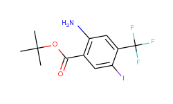 tert-butyl 2-amino-5-iodo-4-(trifluoromethyl)benzoate