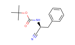 carbamic acid,n-[(1s)-1-cyano-2-phenylethyl]-,1,1-dimethylethylester