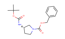 s-1-cbz-3-boc-amino pyrrolidine