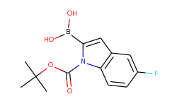 n-(boc)-5-fluoroindole-2-boronic acid