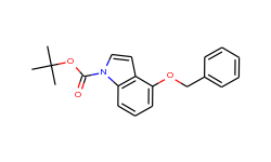 4-benzyloxy-1-tert-butoxycarbonylindole