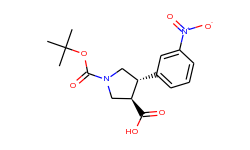 trans-1-boc-4-(3-nitrophenyl)pyrrolidine-3-carboxylic acid