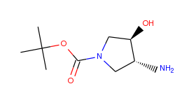 trans-3-amino-1-boc-4-hydroxypyrrolidine