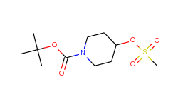 1-boc-4-methanesulfonyloxy-piperidine