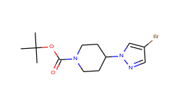 4-(4-bromo-pyrazol-1-yl)-piperidine-1-carboxylic acid tert-butyl ester