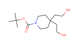 tert-butyl 4,4-bis(2-hydroxyethyl)piperidine-1-carboxylate