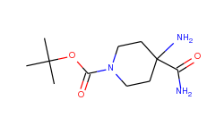 tert-butyl 4-amino-4-carbamoylpiperidine-1-carboxylate