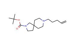 2,8-diazaspiro[4.5]decane-2-carboxylic acid,8-(4-penten-1-yl)-,1,1-dimethylethyl ester