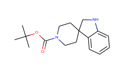 tert-butyl spiro[indoline-3,4'-piperidine]-1'-carboxylate